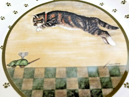 Lowell Herrero Vandor Cat Mouse Plate 1986 Collection Vintage Decorative... - $24.99
