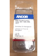 Ancor Double Contact 24V, 25W Bulb New - $274.54 MXN
