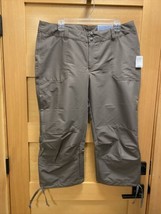 NWT Patagonia Women’s Capris Pants Borderless Size 14 Brown - $54.62