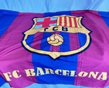 Barcelona 3×5 Football Club Flag Team Soccer Banner for FCB Fan Indoor O... - $17.95