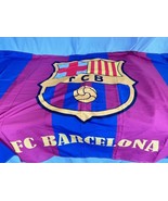 Barcelona 3×5 Football Club Flag Team Soccer Banner for FCB Fan Indoor O... - £14.05 GBP
