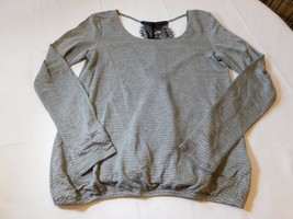 Jessica Simpson Women&#39;s Junior&#39;s blouse shirt top XS xsmall grey pre-owned-- - £12.15 GBP
