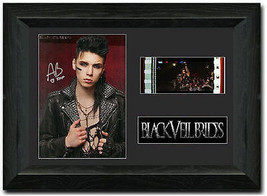 Andy Biersack Black Veil Brides Framed 35 Mm Film Cell Display Stunning - £13.89 GBP