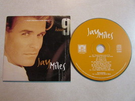 Jay Miles 9 Hours 2005 13 Trk Promo Cd In Cardboard Sleeve Soft Pop Rock Htf Oop - £2.24 GBP