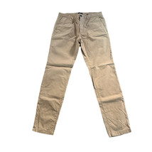Theory Zaine GD Mens 33x32 Beige Khaki Pants Patton Plus GUC - $380.72 MXN