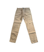 Theory Zaine GD Mens 33x32 Beige Khaki Pants Patton Plus GUC - $380.13 MXN