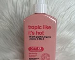 B. Tan Tropic Like It&#39;s Hot Deep Golden Tan Tanning Dry Spray Oil SPF 15... - $9.49