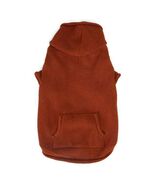 YOULY The Classic Rust Dog Hoodie, Size Large - $21.77