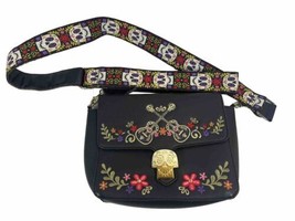 RARE HTF Disney Pixar Coco Embroidered Purse Handbag Crossbody Bag - $98.95