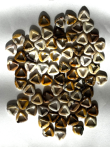 70 Triangle Jasper beads or pendants 15mm  Drilled middle of one side to... - $12.65
