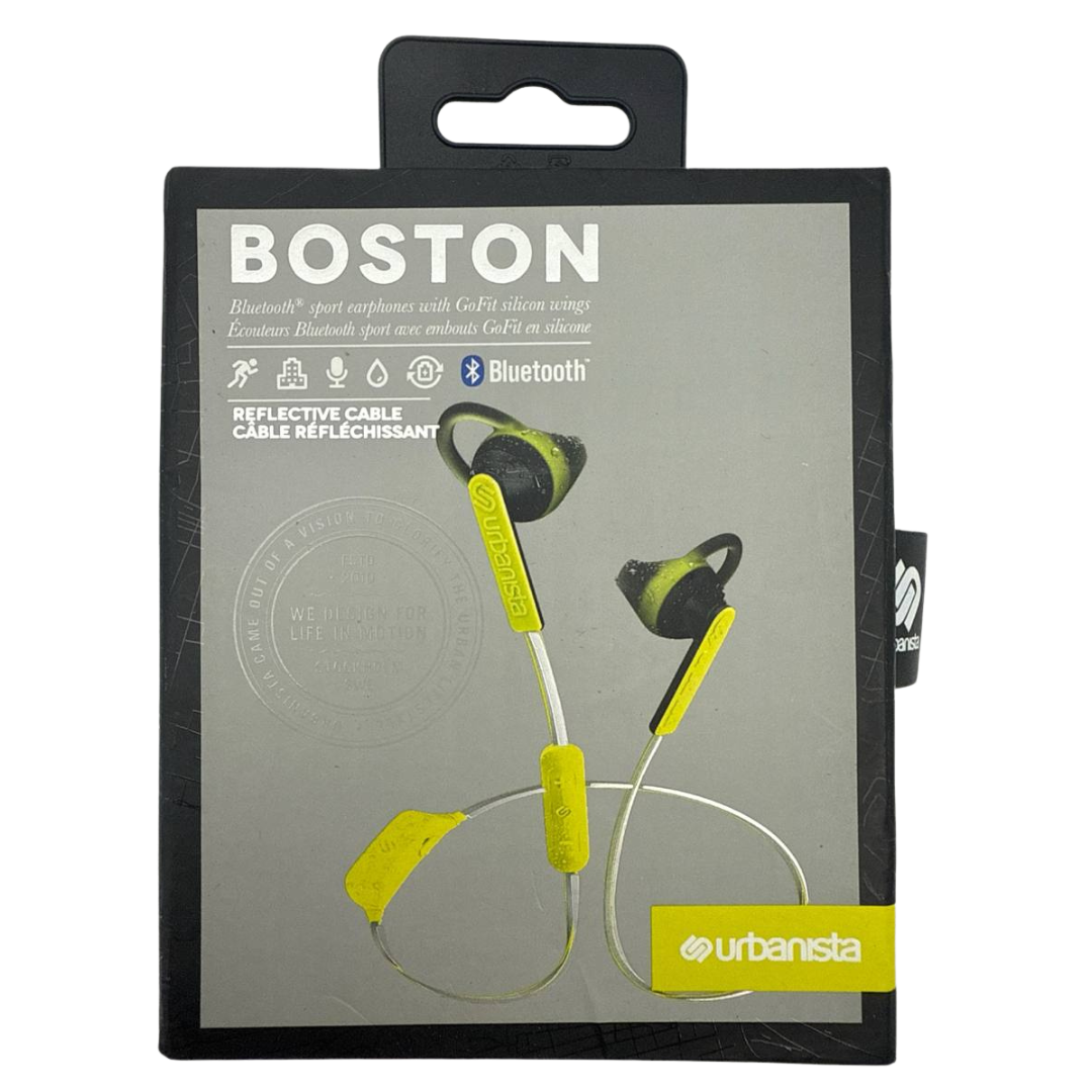 Urbanista Boston Wireless Sport Earbuds Neckband In Ear Headphones IPX5 ... - $35.99
