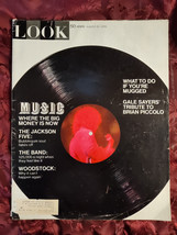 Look August 25 1970 Music Michael Jackson Five The Band - £16.99 GBP