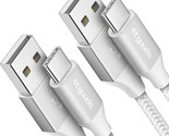White Usb C Cable 6.6Ft Fast Charging, 2-Pack Type C Cable Braided Usb T... - $12.99