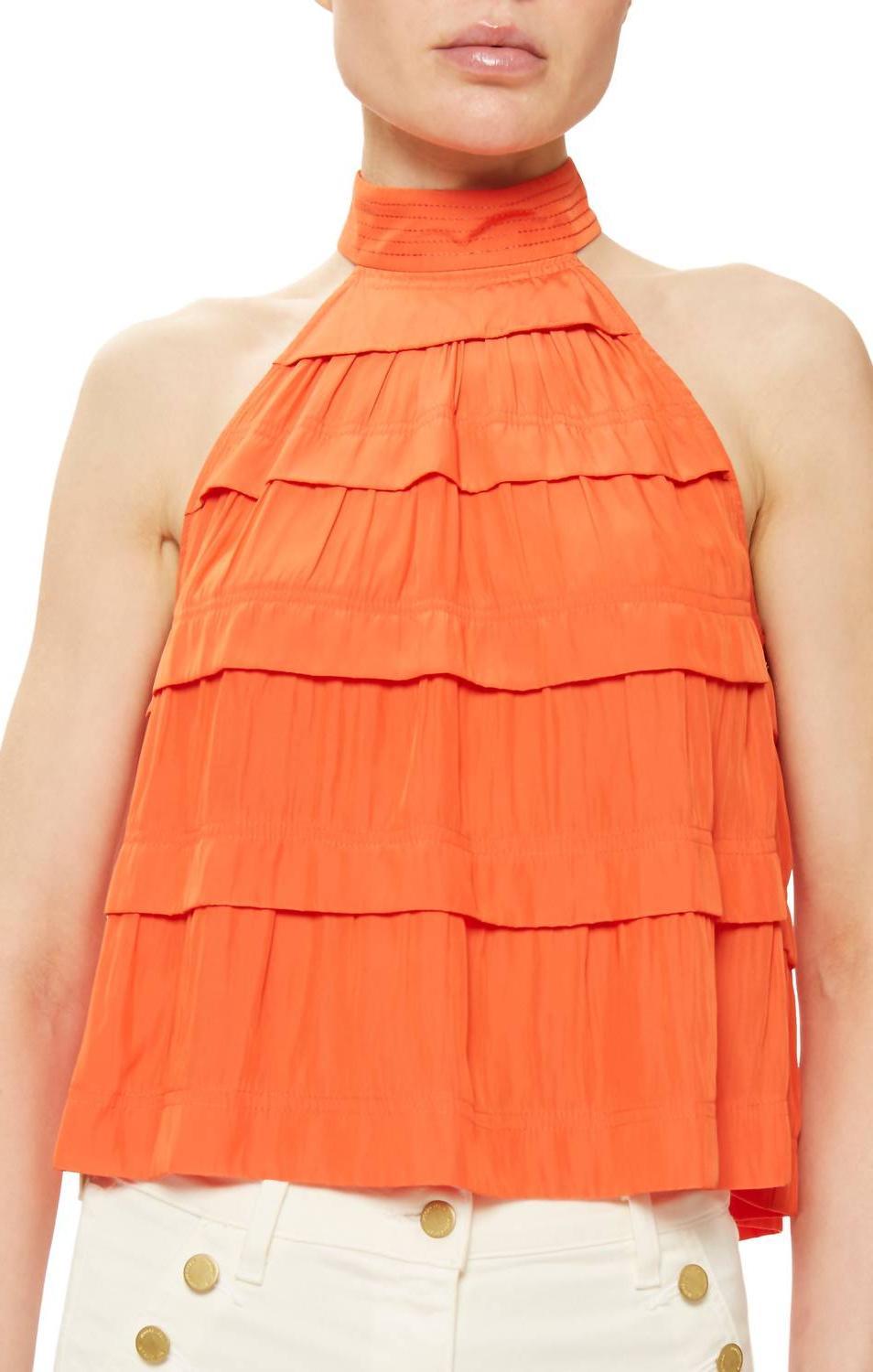 Ramy Brook Sherrie Tiered Tank Top Size XS - $194.04