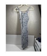 Athleta Zimbabwe High Neck Swim Dress Leopard Sleeveless Women&#39;s Size 34... - $38.45