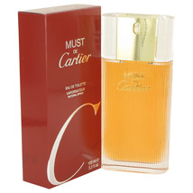 Cartier Must De Cartier Perfume 3.4 Oz Eau De Toilette Spray image 4