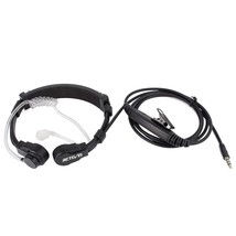 Retevis Adjustable Throat Mic Earpiece for Cell Phones, Earpiece with Mi... - $21.99