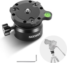 Neewer Tripod Leveling Base (⌀60Mm) Camera Leveler, Aluminum Adjusting, Gm15 - £44.83 GBP