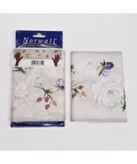2 Rolls Wild Berries &amp; Flowers Pale Grey Roses Kitchen Wallpaper Border ... - $201.23 MXN