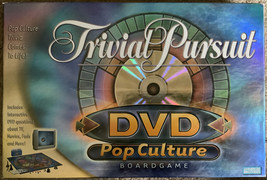 Trivial Pursuit DVD Pop Culture Board Game (Parker Brothers, 2003) COMPLETE - $14.01