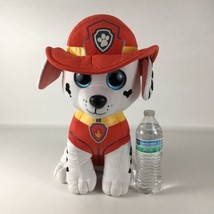 Ty Beanie Boos Paw Patrol Jumbo 17&quot; Marshall HUGE Stuffed Plush Toy Dog XL - $89.05