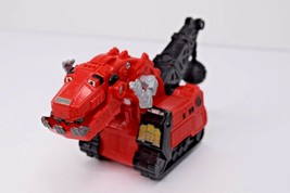 Mattel Dinotrux Pull Back &amp; Go Ty Rux Red Dinosaur 6.5&quot; by Dreamworks (2015) - £9.90 GBP