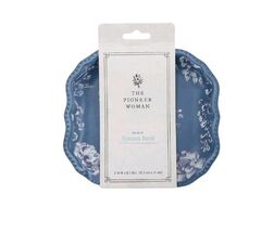 Pioneer Woman ~ DELILAH BLUE ~ Floral ~ Melamine Spoon Rest ~ 6" W x 6.7" L - $25.00