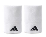 adidas Tennis Wristbands Sports Badminton Squash Sweatband White 2 PC NW... - $23.31