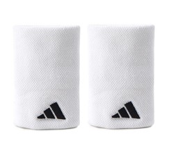 adidas Tennis Wristbands Sports Badminton Squash Sweatband White 2 PC NW... - £18.34 GBP