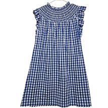 Crown Ivy Smocked Neck Ruffle Sleeve Dress Coastal Cottagecore Coquette ... - $12.99