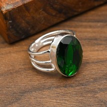 Chrome Diopside Gemstone 925 Silver Ring Handmade Jewelry  Birthday Gift - £5.84 GBP