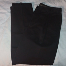 Savane Men Casual Pants Black Size 36x32 100% Cotton RN21201 - £9.86 GBP