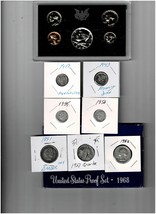 The American Silver Coin COLLECTION/PR.-VF - £27.53 GBP+