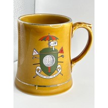 Vintage Wade England Golf Motif Mug Stein Collectible Made in England - $23.75