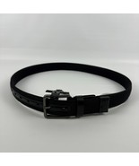 The Men&#39;s Store at Major Dept Store Tubular Mesh Black Belt-Medium 34-36 - $27.39 CAD