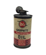 Vintage Whiz Graphite Penetrating Oil Can Hollingshead 6&quot; Gas Station Ti... - €67,88 EUR