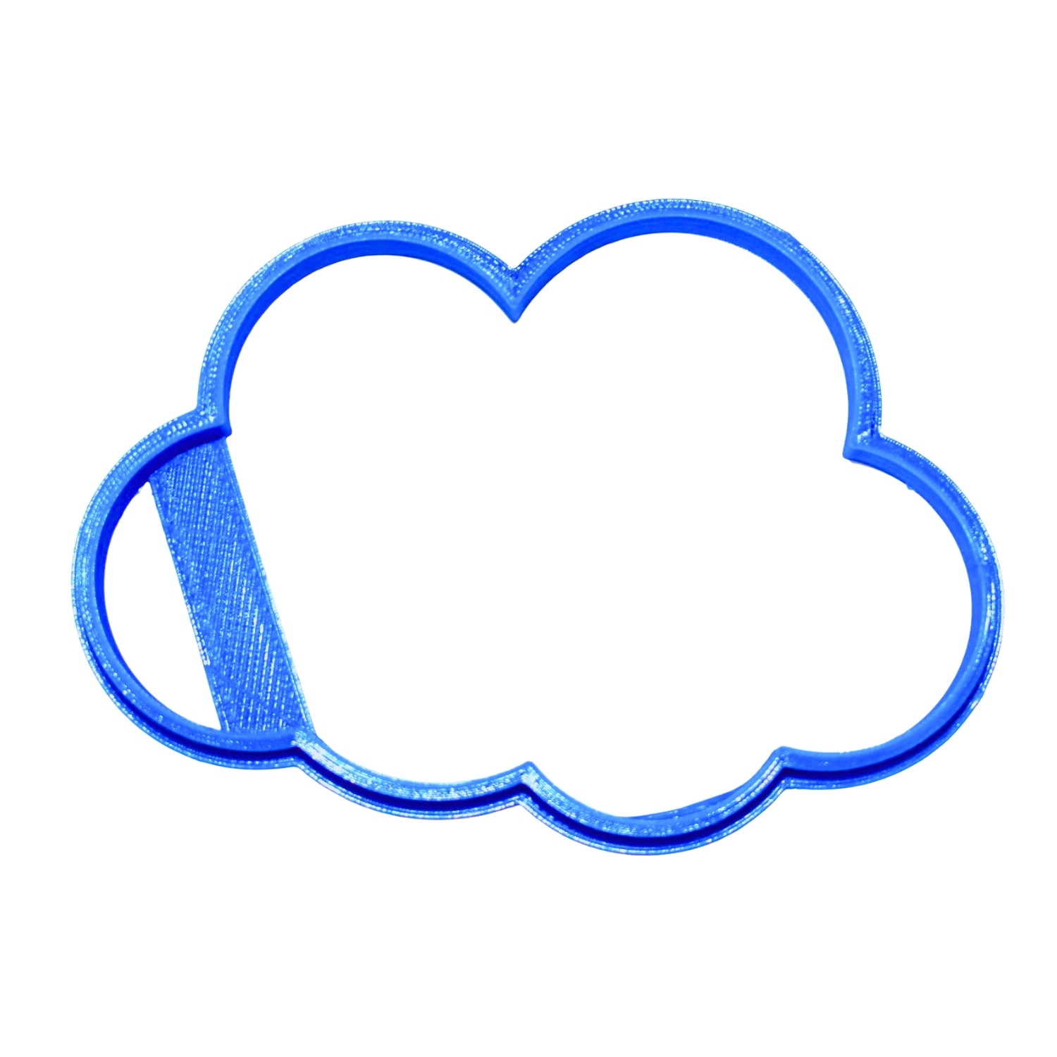 6x Cloud Cloudy Rain Weather Fondant Cutter Cupcake Topper 1.75 IN USA FD835