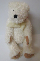 Bath &amp; Body Works Teddy Bear SNOW Plush 10&quot; White  Holiday Christmas Promo - £10.97 GBP