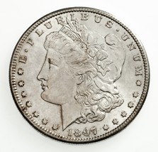 1897-S Argent Morgan Dollar En Choix Bu État, Excellent Oeil Appeal - $155.92