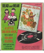 JINGLE BELLS – READ ALONG BOOK VINYL RECORD - 000186 – GOLDEN PRESS - 1964 - $6.81 CAD