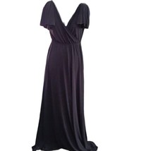 Koh Koh Dress Womens Medium Black Dress Maxi Flowy - £21.62 GBP