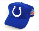 Vintage Indianapolis Colts Starter Hat Blue wool blend hook &amp; loop &quot;name... - £31.00 GBP