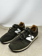 NEW BALANCE 520 Suede Green Brown Sneakers Mens Size 12 U520BG Shoes - £39.81 GBP