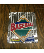  1993 Panini collectible stickers baseball 6 sticker unopened package  - $19.75