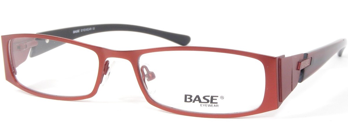 Gafas De Sol BASE B2070 Rojo Quemado ÚNICO RARO MONTURA De Gafas 53-17-1... - $66.32