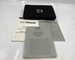 2002 Mazda 626 Owners Manual Set with Case OEM I02B51008 - $17.32