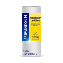 Preparation H Rapid Relief Hemorrhoid Creame*07/2025*- 1 Oz Tube - $11.95