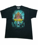 Dr. Who T-Shirt XL Gray Licensed 2014 Dr. Who and the Daleks Police Box - $23.19 CAD