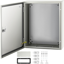VEVOR NEMA Steel Case, 20x16x6&#39;&#39; NEMA 4X Electric Enclosure IP66 Water R... - $1,279.29 MXN