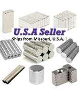 25 50 100 Pcs Round Disc Block Magnets Rare Earth Neodymium N52 N50 N42 ... - €6,93 EUR